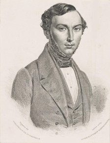 Portrait of Jean Giraudeau (1801-1861) , 1839-1840. Creator: Leroux, Jean-Marie (1788-1870).