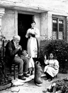 Patience is a Virtue - by Joseph Clark, 1898. Creator: Unknown.