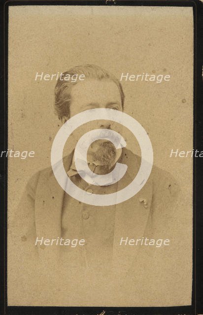 Portrait of the violinist and composer Henryk Wieniawski (1835-1880). Creator: Mieczkowski, Jan (1830-1889).