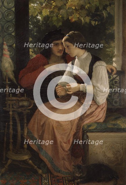 The Proposal, 1872. Creator: William-Adolphe Bouguereau.