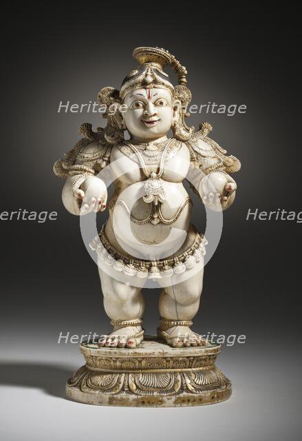 Krishna, the Butter Thief, 16th century. Creator: Unknown.