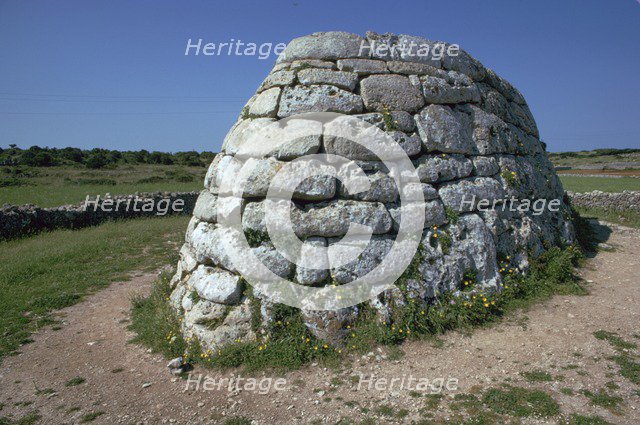 Menorca Naveta d'es Tudons, c.2000 BC Artist: Unknown