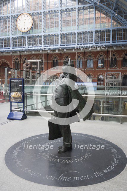 St Pancras Station, 2012. Creator: Ethel Davies.