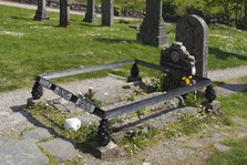 Rob Roy's grave at Balquhidder Parish Church, Stirling, Scotland.