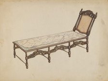 Day Bed, 1935/1942. Creator: Nicholas Gorid.