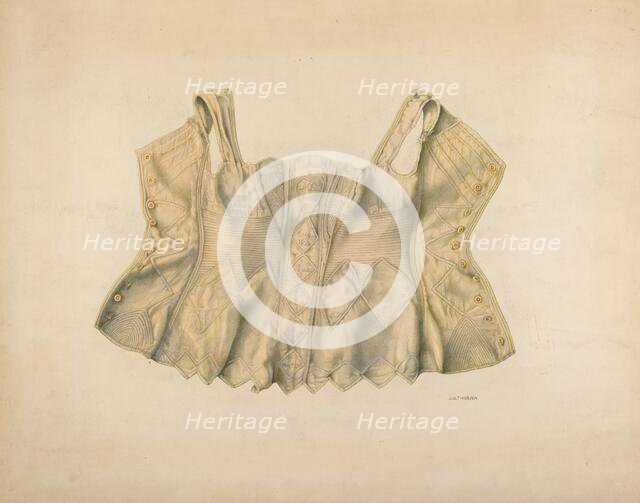 Corset, c. 1941. Creator: John Thorsen.