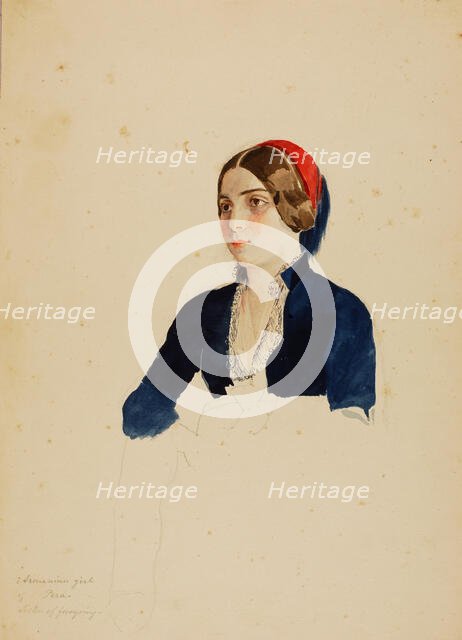 Armenian Girl of Pera, n.d. Creator: Miner Kilbourne Kellogg.