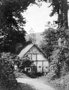 A Radnorshire cottage, Wales, 1924-1926.Artist: Herbert Felton