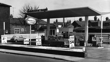 Gainsborough petrol station, Ipswich 1966 Artist: Unknown.