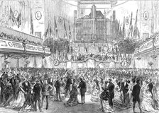 The Mayor's Ball at Nottingham, 1870. Creator: Unknown.