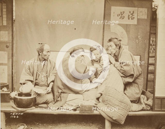 Healing the Sick, 1884. Creator: Unknown.