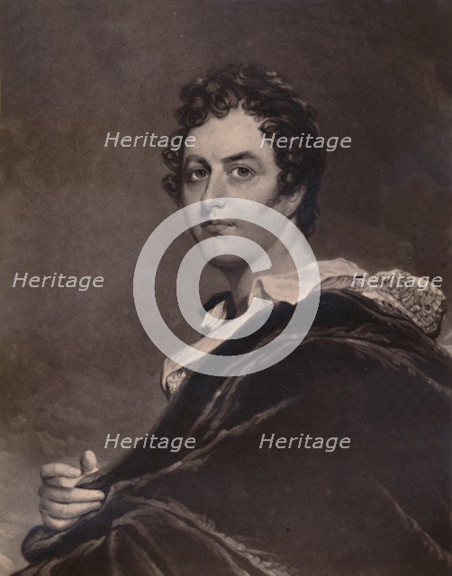 George Noel Gordon Byron, Lord Byron, English poet, 1894. Artist: Charles Turner.