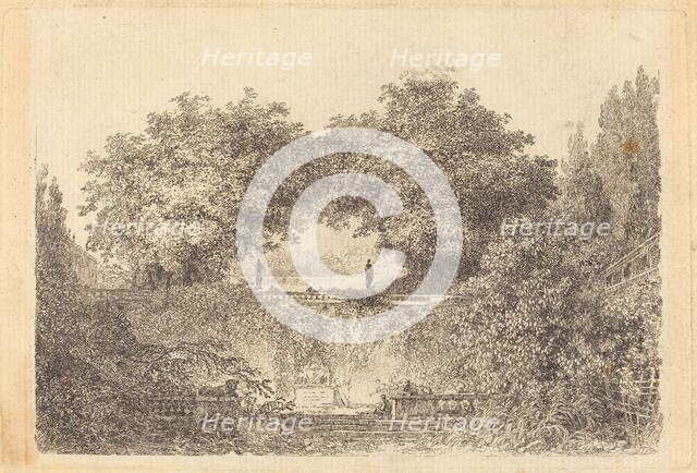 Le Petit Parc, 1763/65. Creator: Jean Claude Richard Saint-Non.