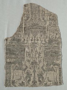 Silk Fragment, 1375-1399. Creator: Unknown.