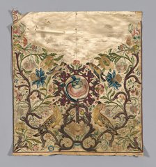 Panel (formerly Cover from a Sedan Chair), France, c. 1720. Creator: Unknown.