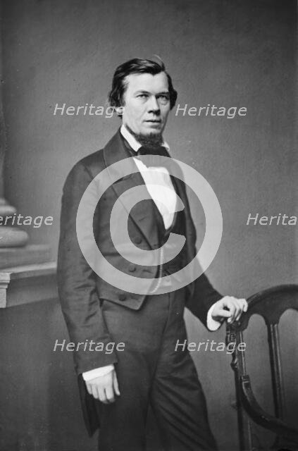 Jacob Thompson of Mississippi, between 1855 and 1865. Creator: Unknown.