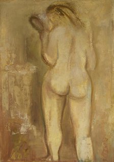 Large Blonde Nude, c1920-1950s. Creator: Constant Permeke.