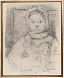 Portrait of Louis Robert, 3 years old, 1843/44. Creator: Jean-Baptiste-Camille Corot.