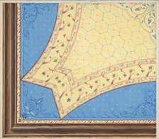 Design for the painted decoration of a ceiling, second half 19th century. Creators: Jules-Edmond-Charles Lachaise, Eugène-Pierre Gourdet.