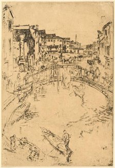 The Bridge, 1879/1880. Creator: James Abbott McNeill Whistler.