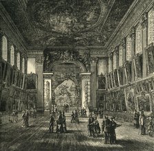 'The Painted Hall, Greenwich Hospital', (c1878). Creator: Unknown.