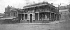 Bank of Australasia, Corner Queen and Wharf Streets, Brisbane, 1921. Creator: Jack Bain.