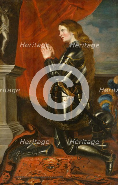 Joan of Arc, c. 1640. Creator: Rubens, Peter Paul, (School)  .