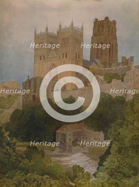 'Durham Cathedral', 1923. Artist: John Sell Cotman.