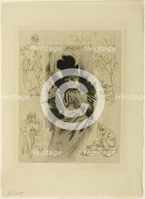 Maturity, 1887. Creator: Félicien Rops.