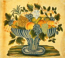 Bowl of Fruit, c. 1830/1840. Creator: William Stearns.