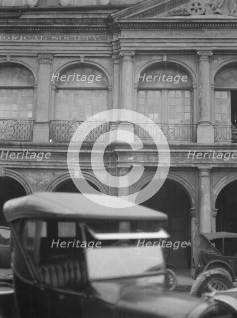Cabildo facade, New Orleans, between 1920 and 1926. Creator: Arnold Genthe.