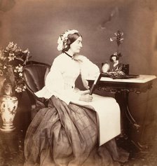 The Countess Canning, Calcutta, 1861. Creator: Josiah Rowe.