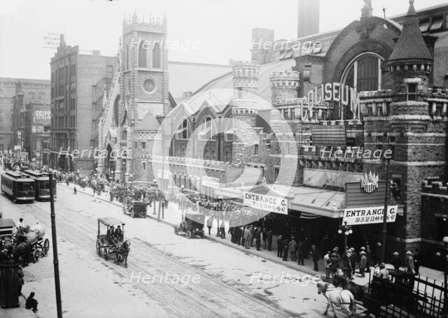 Chicago - Coliseum (exterior), 1912. Creator: Bain News Service.