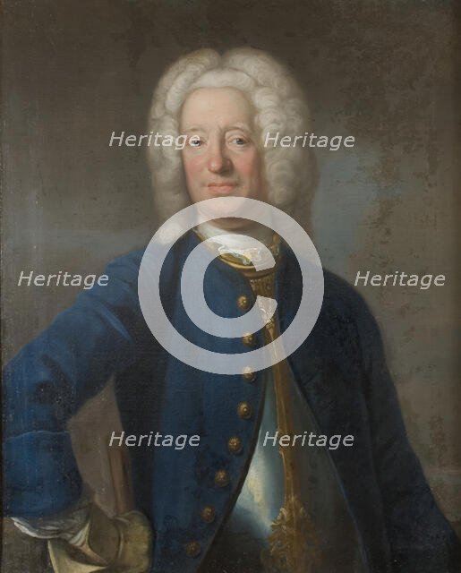Karl Cronstedt, 1672-1750, mid-late 18th century. Creator: Johan Henrik Scheffel.