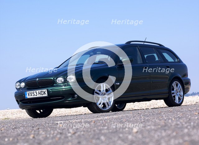 2003 Jaguar X Type Sport Estate. Artist: Unknown.