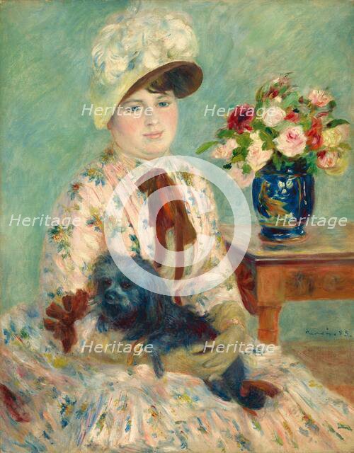 Mlle Charlotte Berthier, 1883. Creator: Pierre-Auguste Renoir.