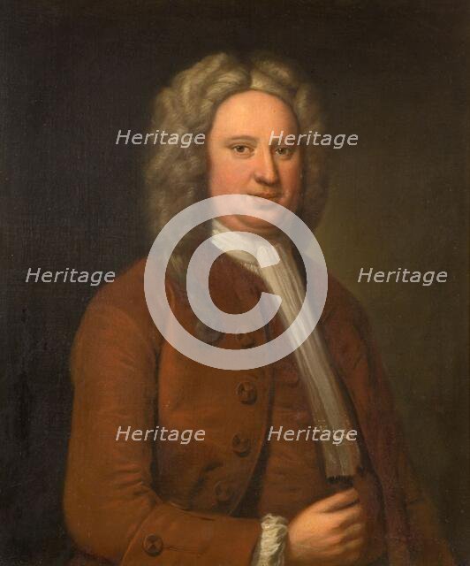 Portrait Of An Unknown Man, Possibly Clobery Holte, 1720-1740. Creator: Unknown.