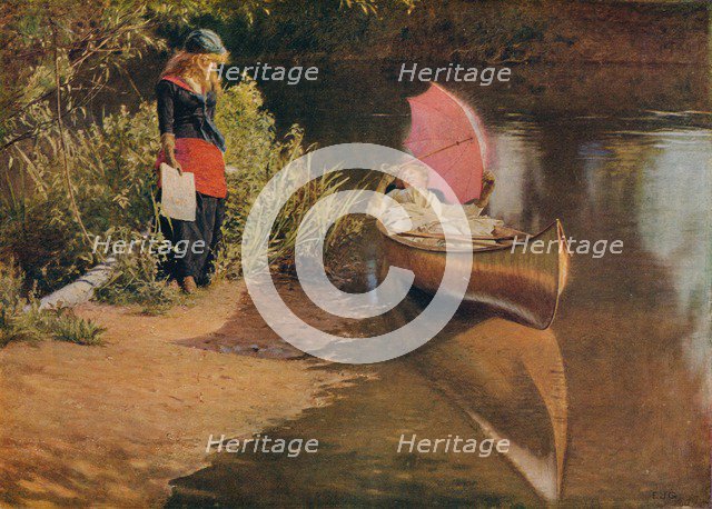 'Marooned', 1909. Artist: Edward John Gregory.