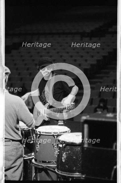 Carlos Santana, RFH London, 1988.  Artist: Brian O'Connor.