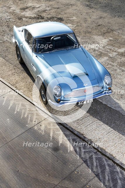 1961 Aston Martin DB4 GT SWB lightweight. Creator: Unknown.