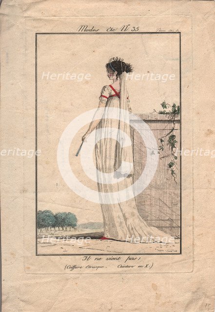 Il ne vient pas! (He's not coming!), 1800.