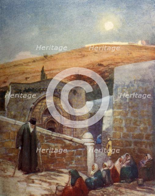 'The Chapel of the Tomb of the Virgin at the Foot of the Mount of Olives', 1902. Creator: John Fulleylove.