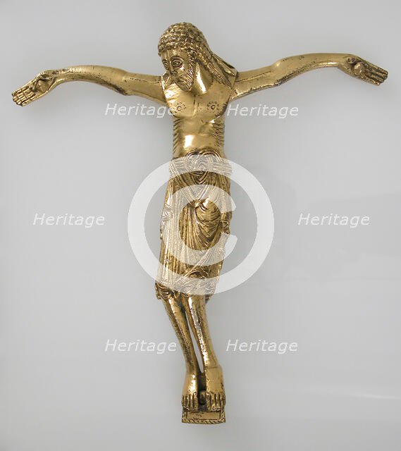 Crucified Christ, German, ca. 1150. Creator: Unknown.