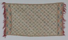 Embroidered Shawl (?), 18th-19th century. Creator: Unknown.