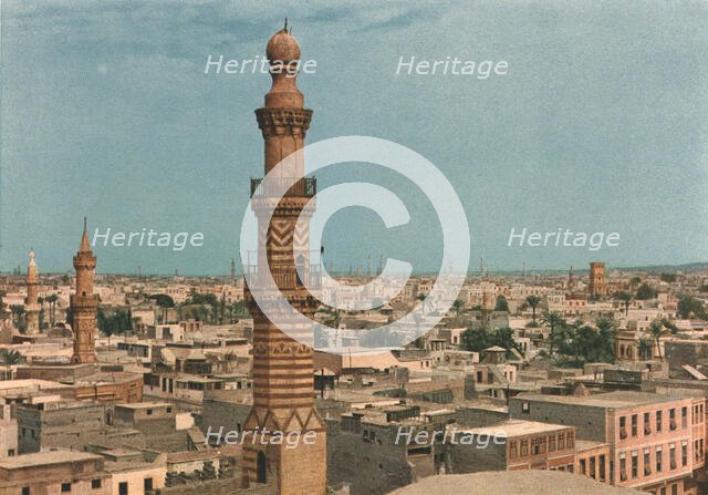 ''Le Caire a vol d'oiseau; Le Nord-Est Africain', 1914. Creator: Unknown.