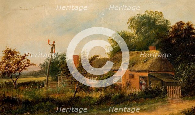 Sket's Cottage Northfield, Birmingham, 1875-1900. Creator: Thomas Kendrick.