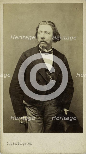 Portrait of François George-Hainl (1807-1873) . Creator: Carjat, Étienne (1828-1906).