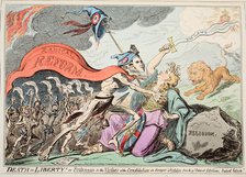 Death or Liberty! Or Britannia & the Virtues of the Constitution in danger of Violation …, 1819.  