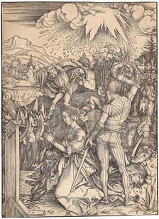 The Beheading of Saint Catherine, c. 1496. Creator: Dürer, Albrecht (1471-1528).