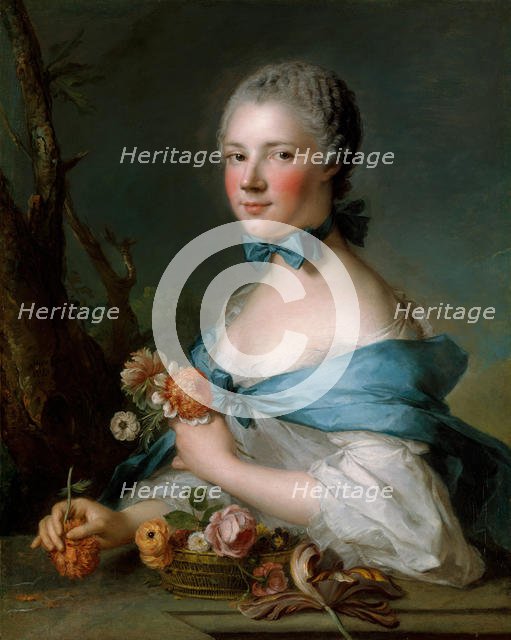 Portrait of a Woman, 1753. Creator: Jean-Marc Nattier.